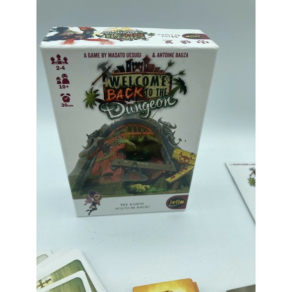 Welcome Back To The Dungeon Card Mini Family Strategy Bluffing Tile Card Game - Picture 2 of 7